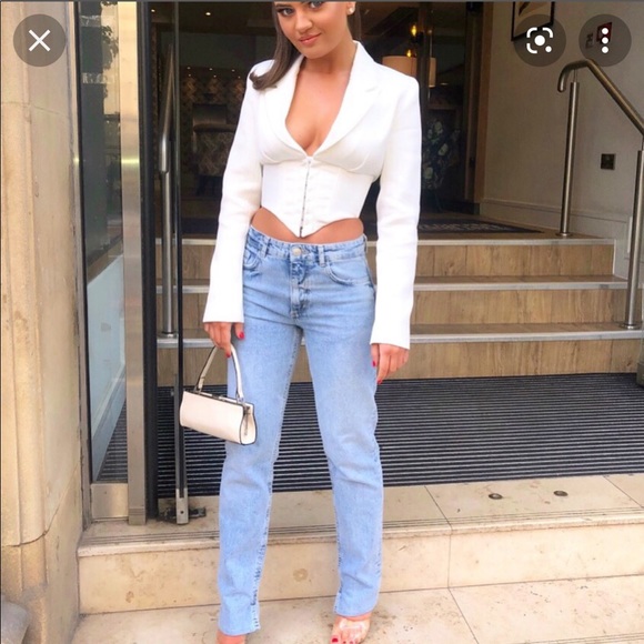 House of CB Tops - House Of CB 'Isobel' Waist Cinching Corset Jacket